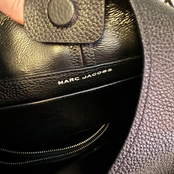Marc Jacobs XL Sack Bag Black Leather - Picture 5 of 14